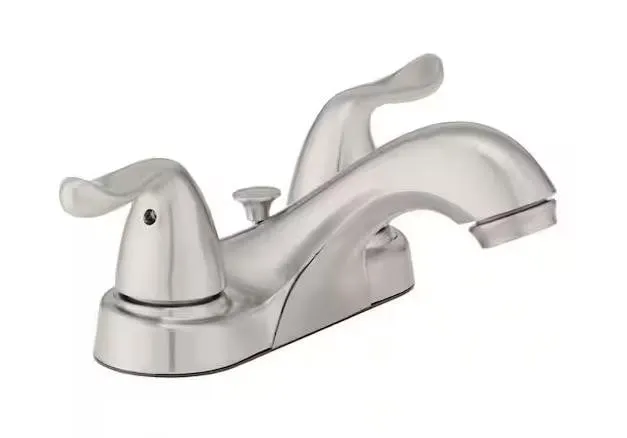 Glacier Bay 4 2-Handle Bathroom Faucet Nickel