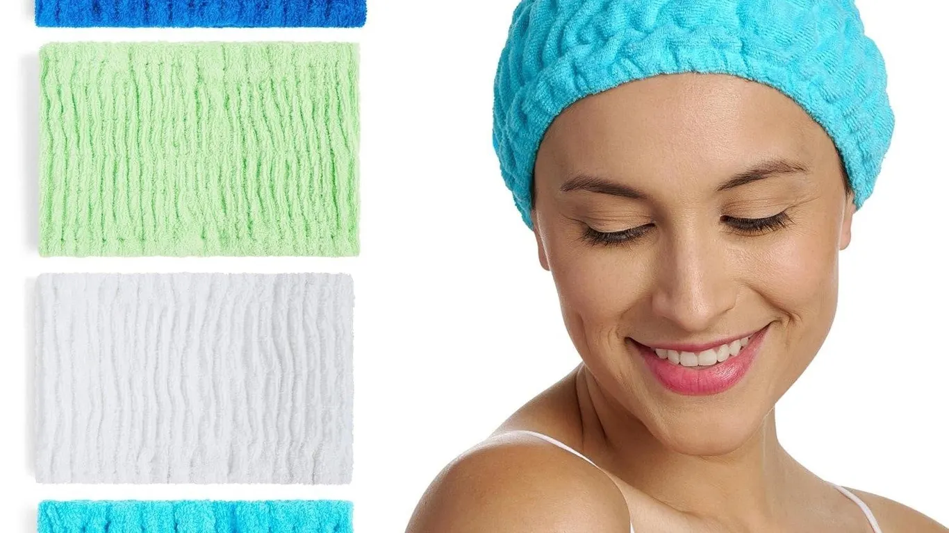 Turbie Twist Spa Headbands Ocean Breeze 3pk