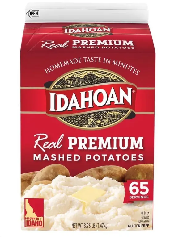 Idahoan Real Premium Mashed Potatoes 3.25lb Box