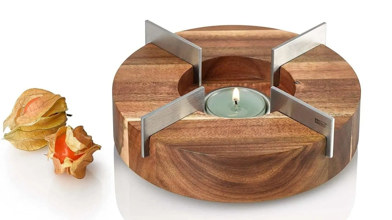 AdHoc Teapot Warmer Acacia 6.25