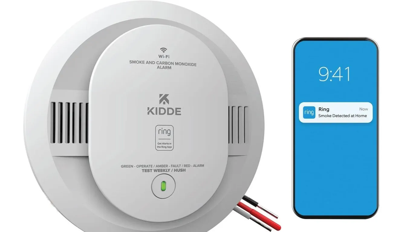 Kidde Smart Smoke CO Detector 5in Open Box