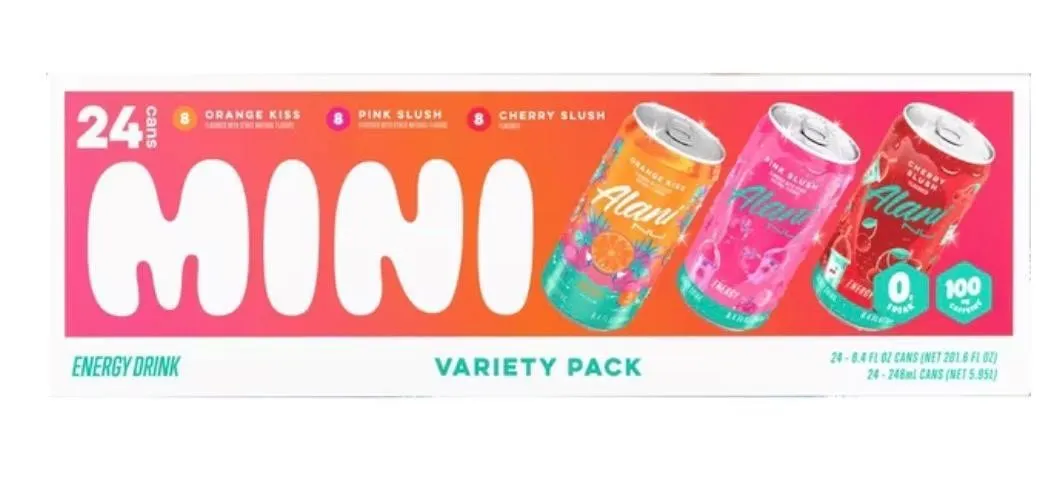 Alani Nu Energy Drink Variety Pack 8.4oz 24pk