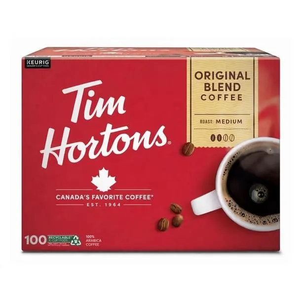 Tim Hortons Medium Roast Coffee Pods Original...