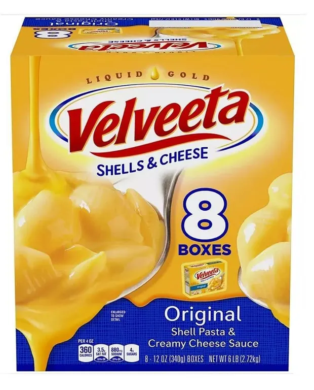 Velveeta Original Shells Cheese 12oz 8ct