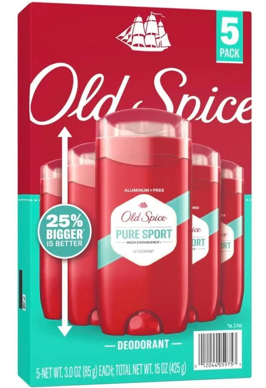 Old Spice High Endurance Deodorant 3oz 5pk