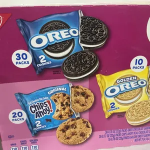 Mixed lot of NABISCO Cookie Variety Pack 60ct