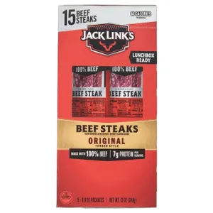 Jack Links Original Beef Steak 0.8oz 15ct