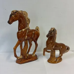 California pottery. 17 and 12” tall