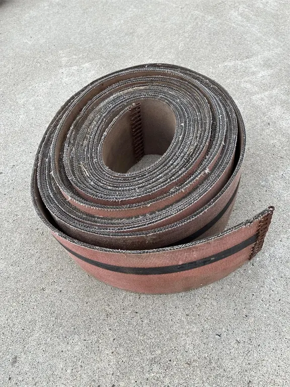 Belting 5 1/2” wide. Feet unknown