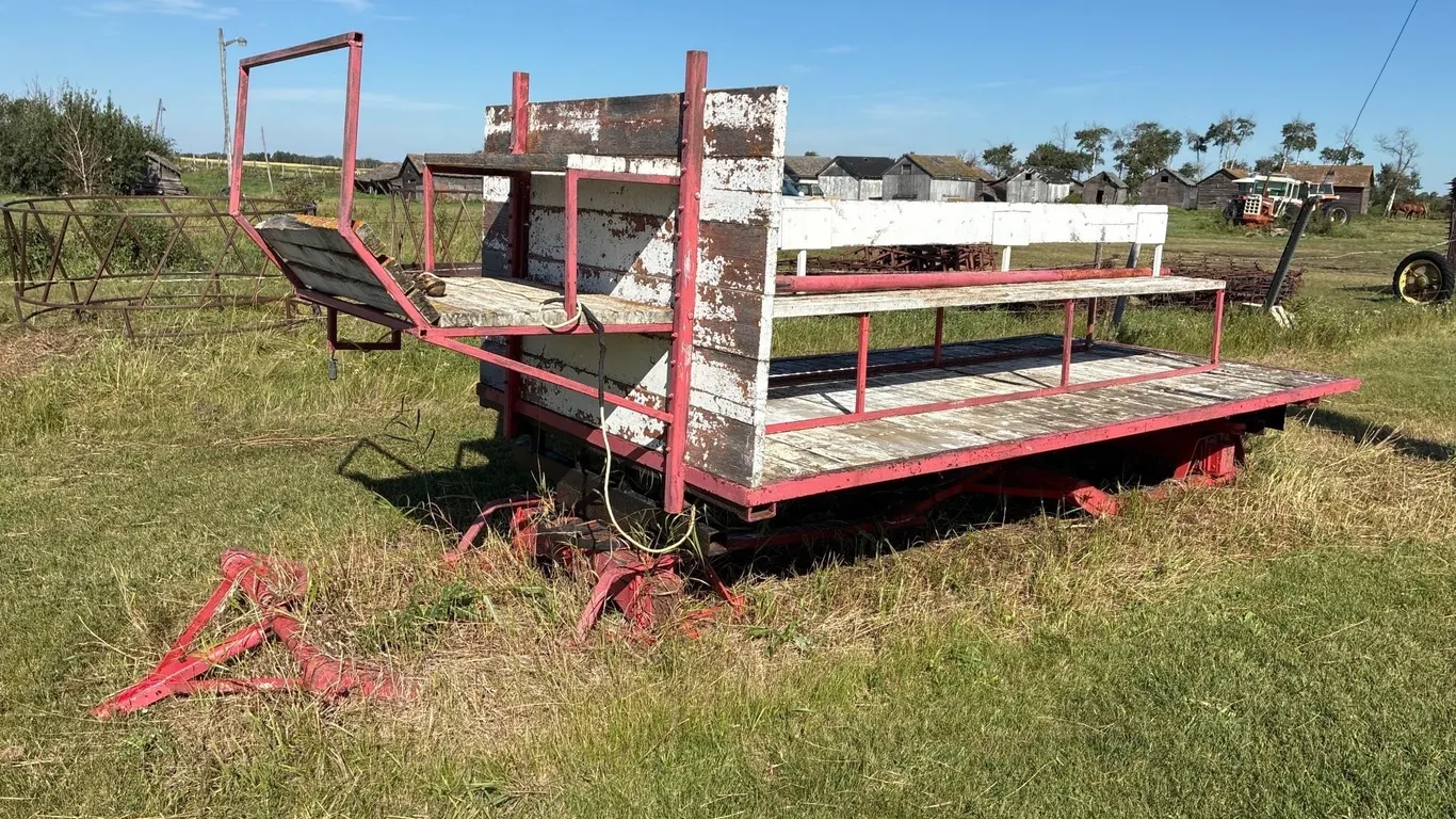 Sleigh with Benches for giving rides