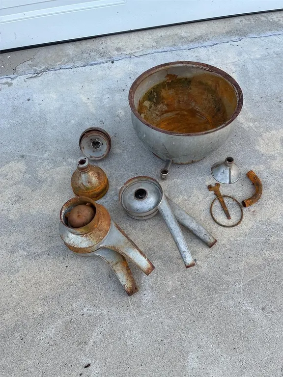 Cream seperator parts.