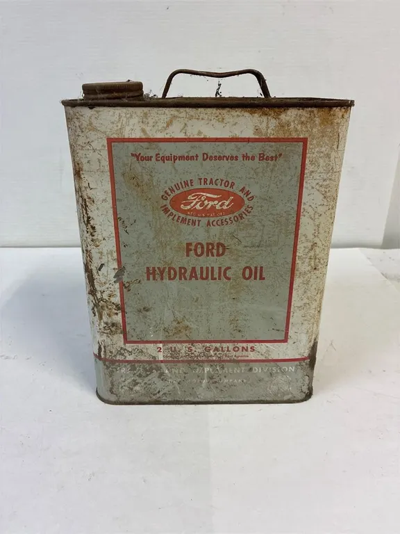 Ford Hydraulic Oil Tin