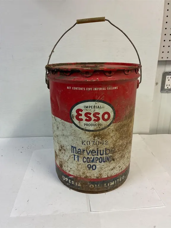 Esso Marvelube TT compound 5 gallon pail