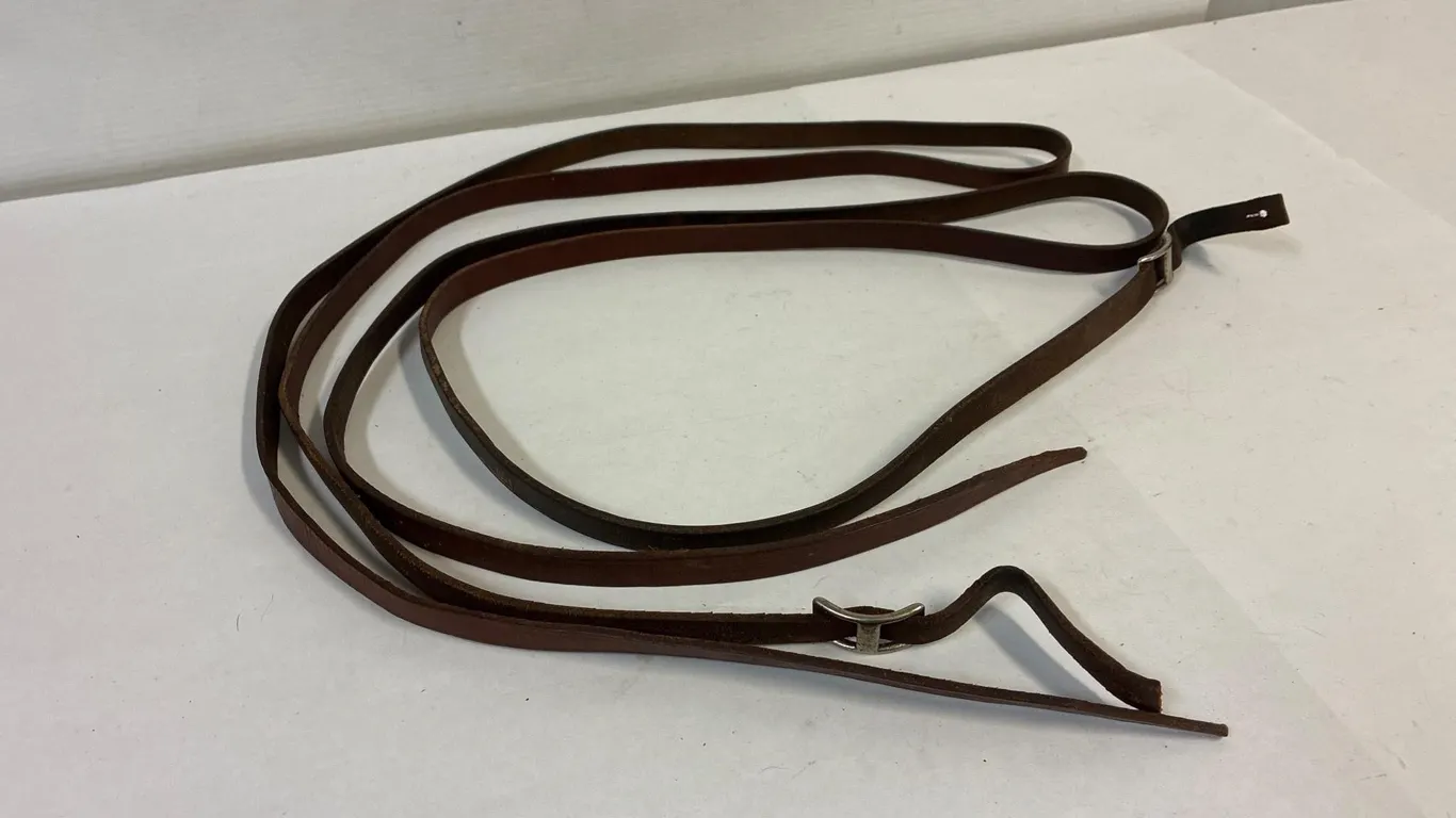 Leather reins