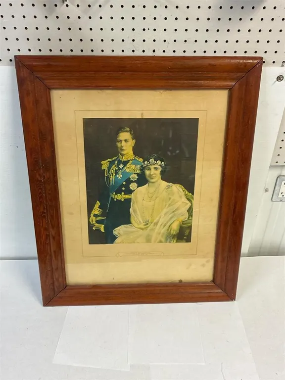 1937 coronation. King George VI & Queen Elizabeth