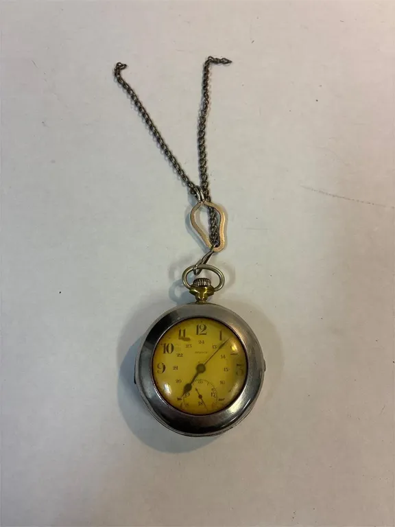 Regina pocket watch, appears to keep time