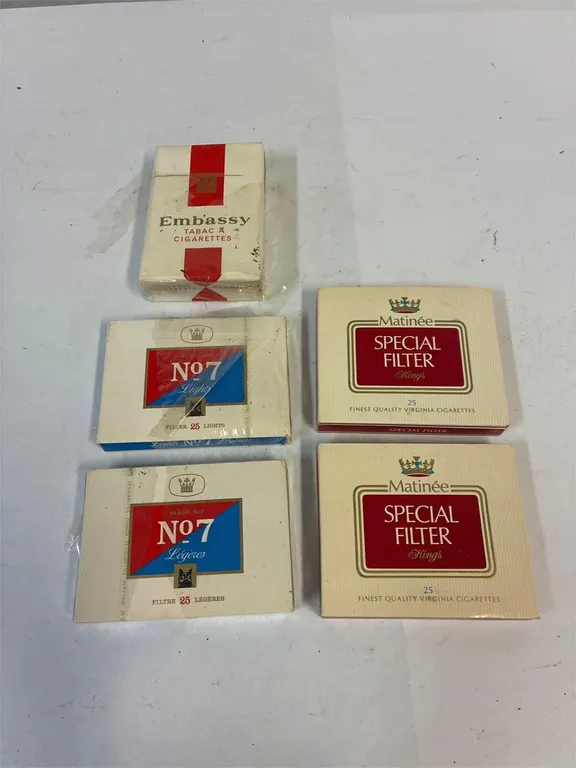 Full packs of cigarettes