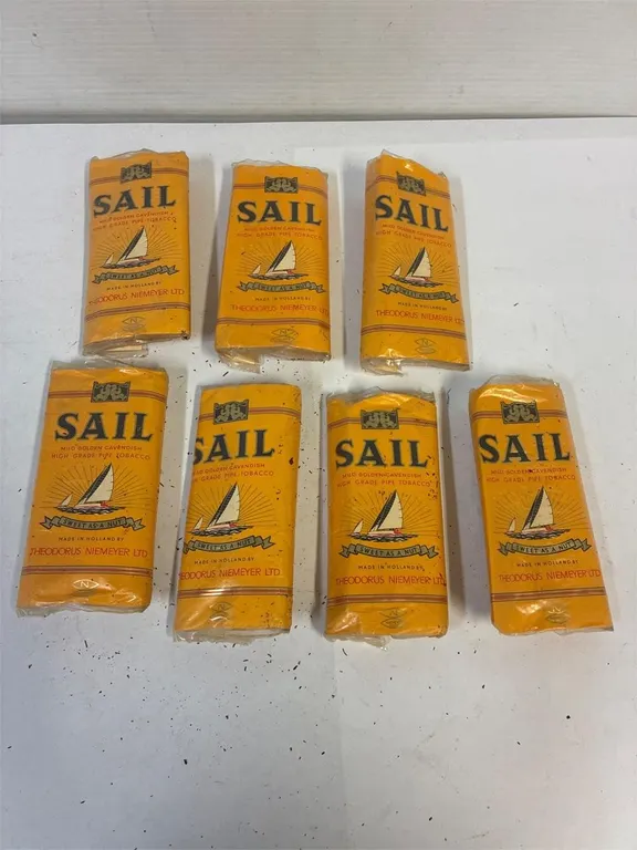 Sail pipe tobacco. 7 full pouches