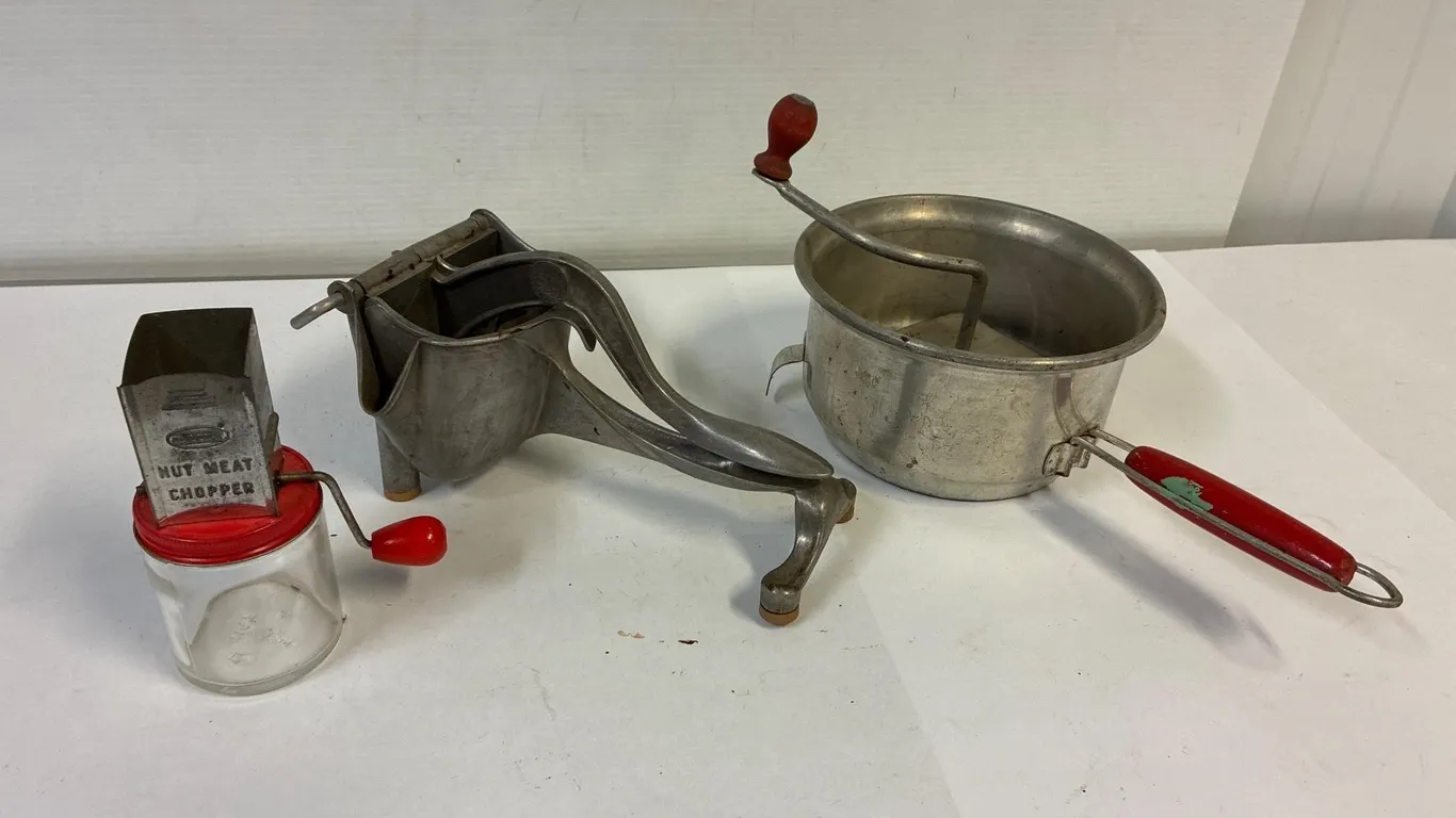Retro Nut Chopper. Juicer. Food Mill