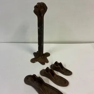 Shoemakers shoe last   Cast iron.