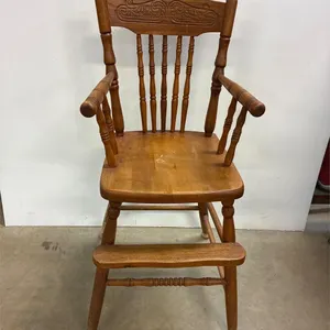 Wooden high chair