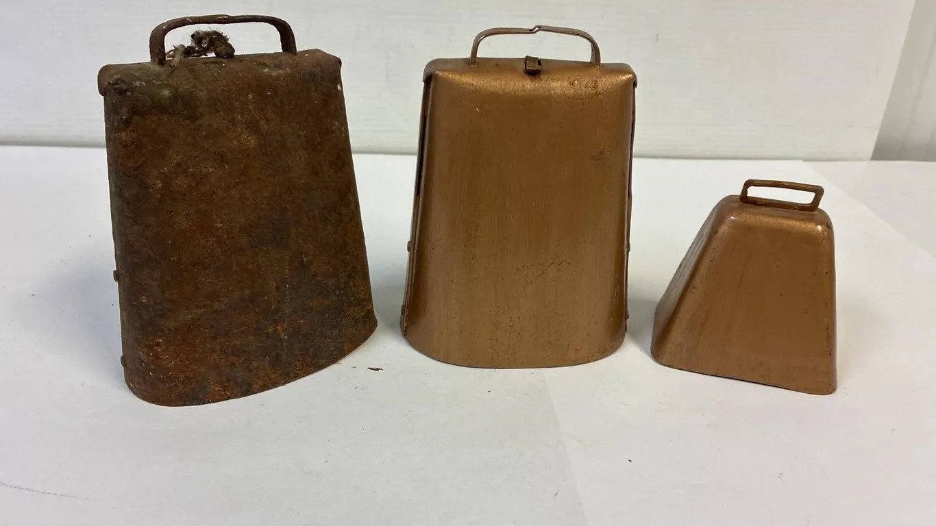 3 cow bells
