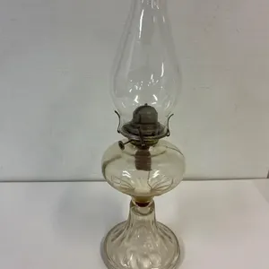 Coal oil lamp. 19” tall