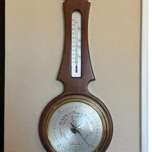 32" Airguide Weather Station Barometer & Clock