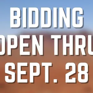 Auction Ends September 28 @ 6:30pm MDT