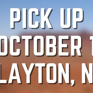 Pick Up on Thursday, Oct. 1