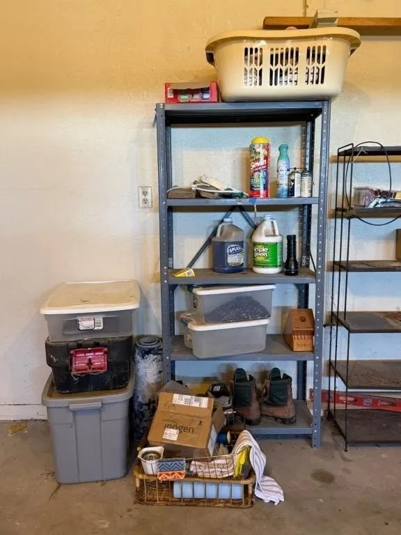Contents of Shelving Unit