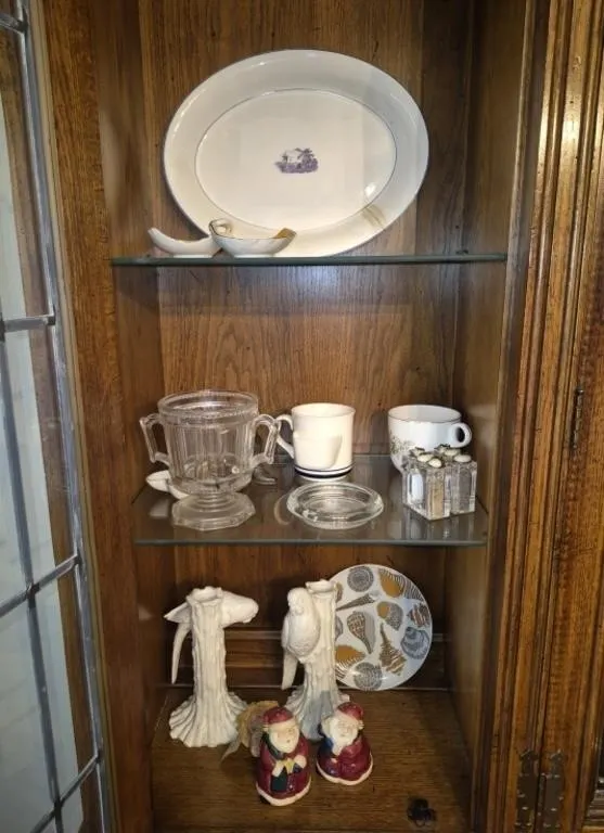 Decorative Plates, Figurines, & Glassware