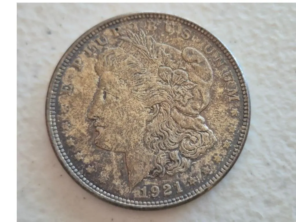 1921-D Morgan Silver Dollar US Coin