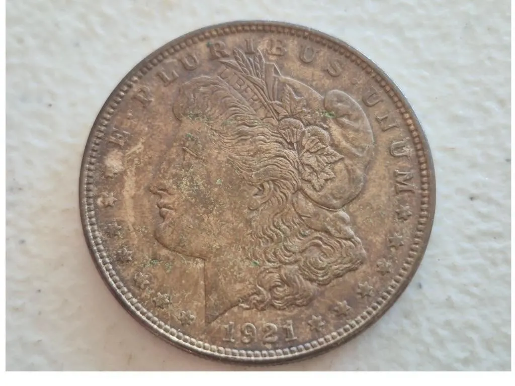 1921-D Morgan Silver Dollar