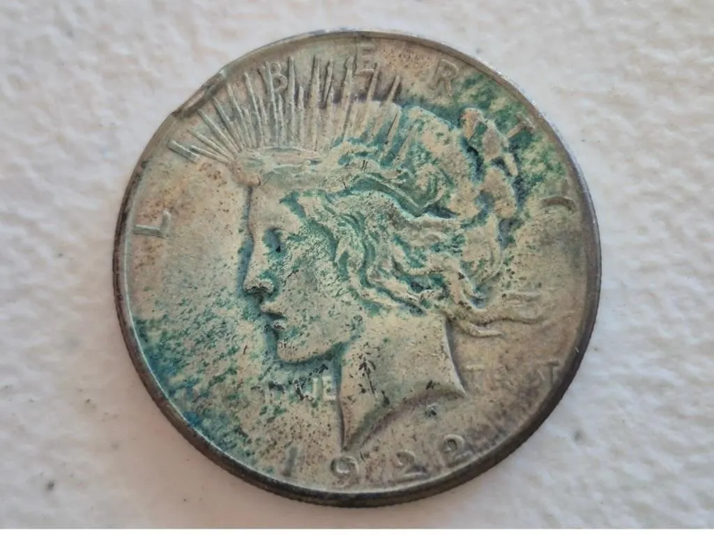 1922 US Peace Silver Dollar