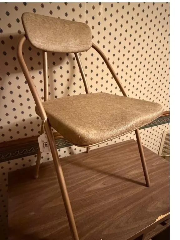 Vintage Metal Frame Chair