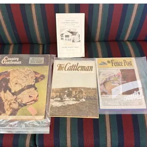 Vintage Cattle/Farming Magazine Lot of 4