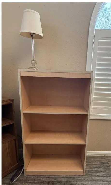 Bookshelf & Lamp