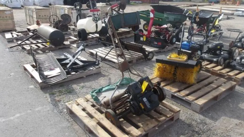 National Mower Co. Gas Reel Mower