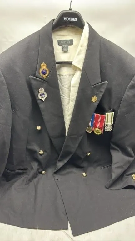 Vintage Jacket with medals Legion of Frontiersmen
