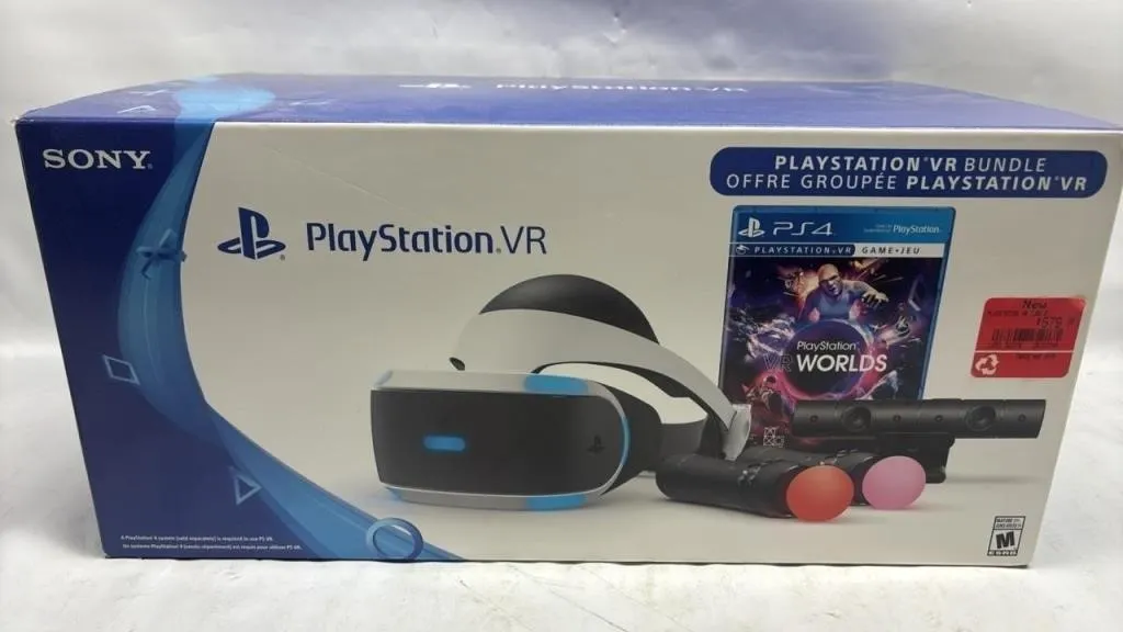 Sony PlayStation VR Bundle box set