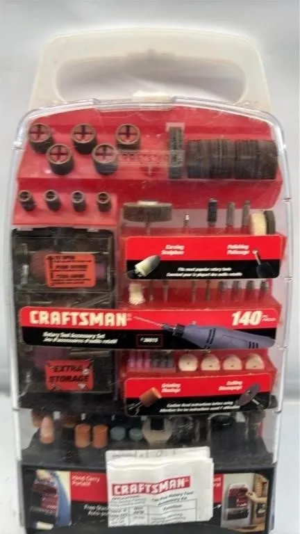 Craftsman 140 Piece Dremel set