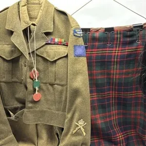Queens Own Cameron Highlandeds military uniform