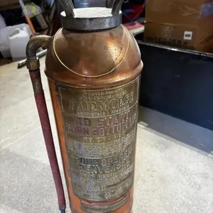 Antique Copper Fairbanks Morse Fire extinguisher