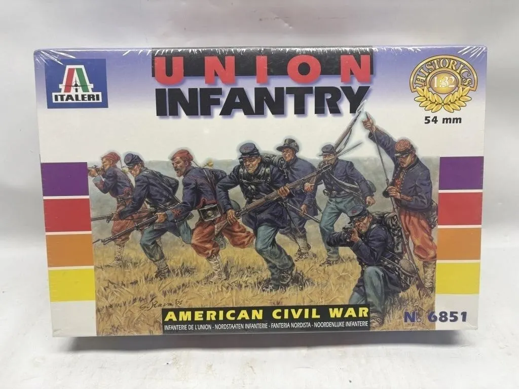 Italeri Union Infantry 1:32 Scale Model Kit #6851