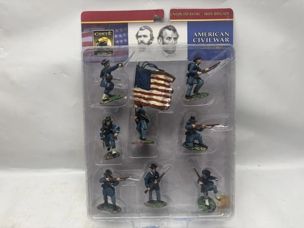 Conte Union Infantry Iron Brigade Civil War Figure