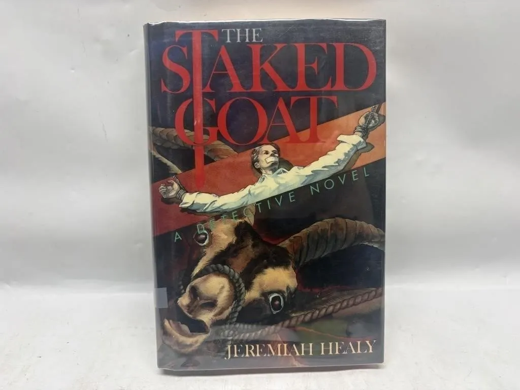 The Staked Goat by Jeremiah Healy, signed