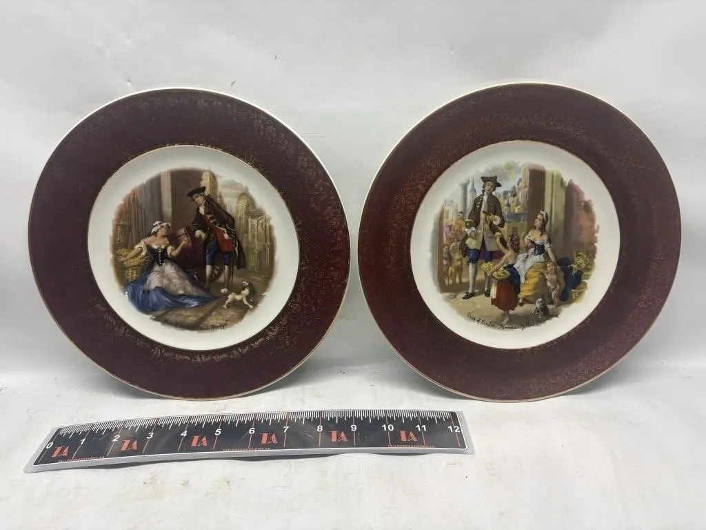 Wood & Sons "Cries of London" Decorative Plates,