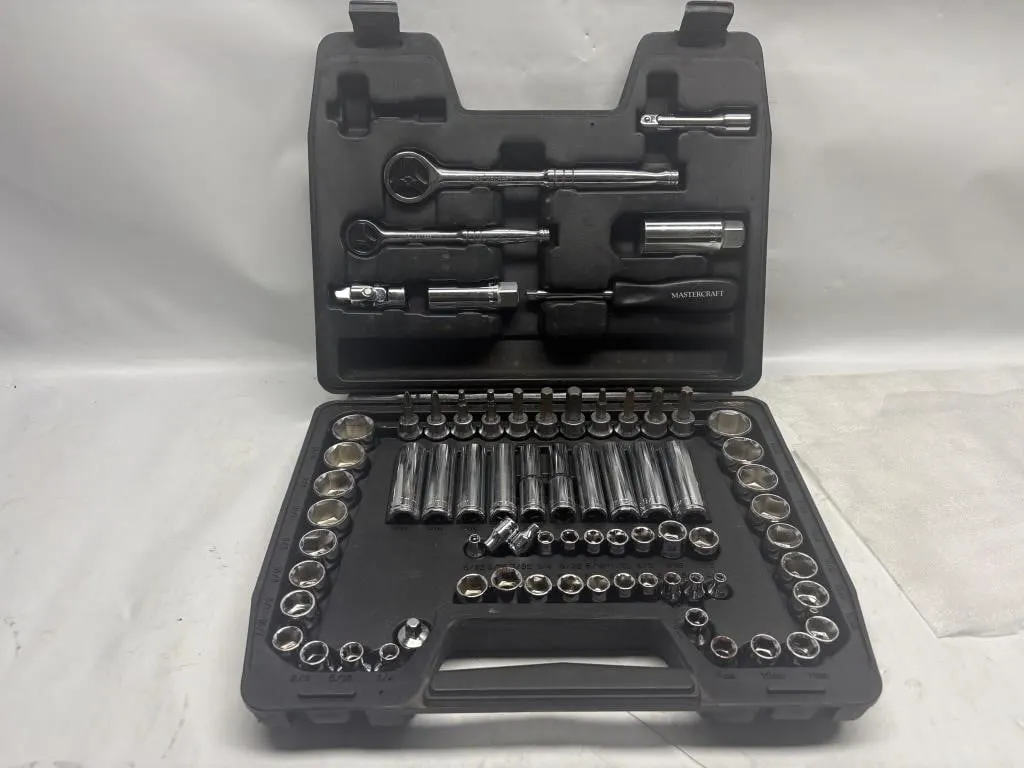 Mastercraft Socket & Bit Set in Case