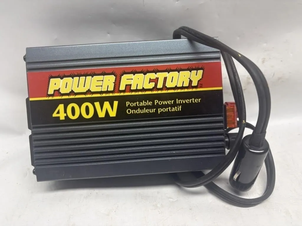 Power Factory 400W Portable Power Inverter